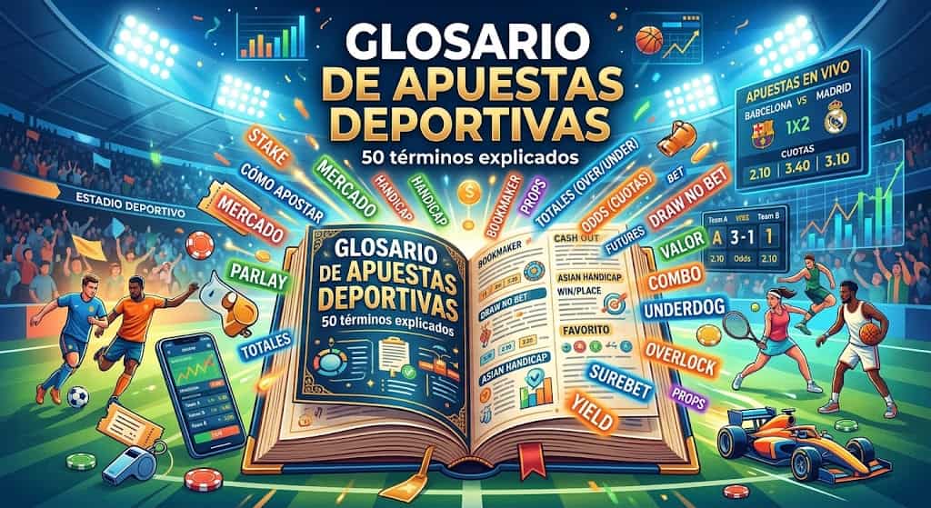 Glosario de apuestas deportivas: 50 términos explicados