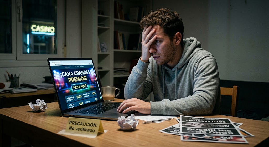 Señales de una casa de apuestas fraudulenta